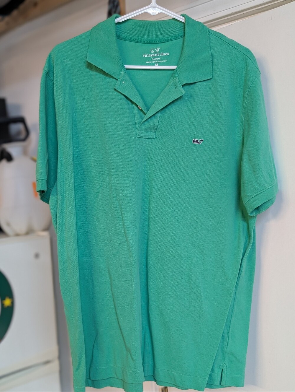 Vineyard Vines Medium Classic Fit Polo in Green